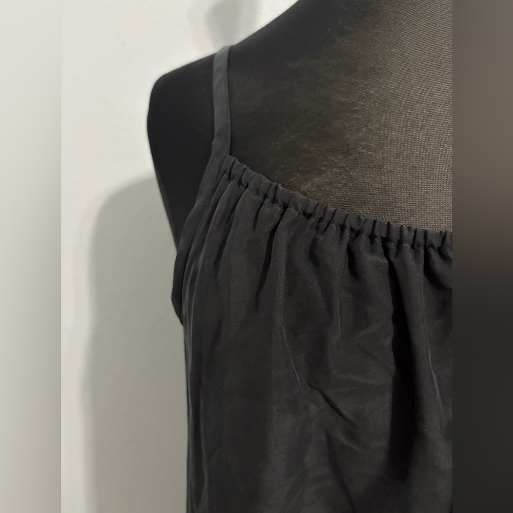 Eileen Fisher Black Maxi Slip Dress - Picture 3 of 6